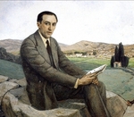 Sibra : "Portrait du poète Jean Lebrau" (1933)
